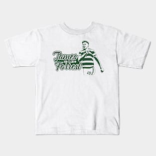 James Forrest Glasgow Celtic 100 Club Kids T-Shirt